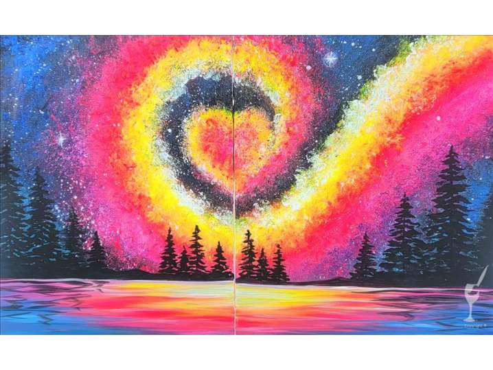 Love in the Night Sky