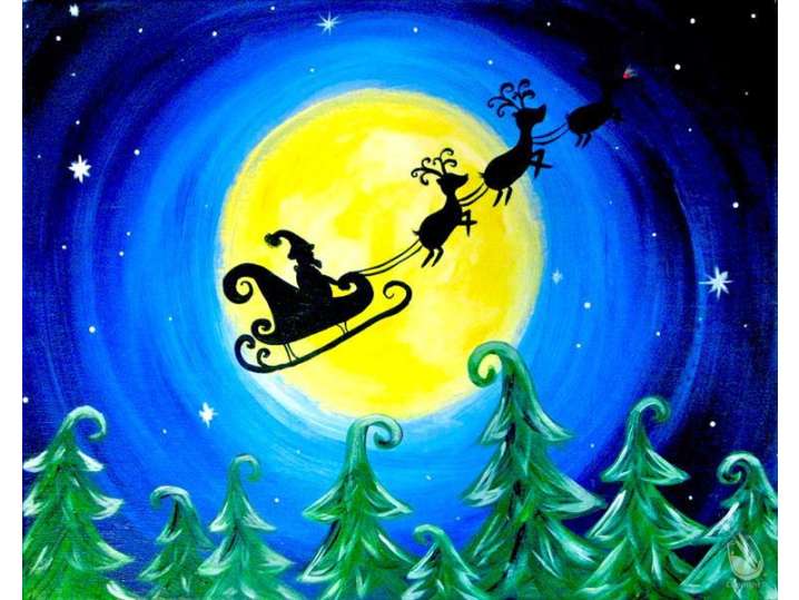 Midnight Christmas Sleigh Ride