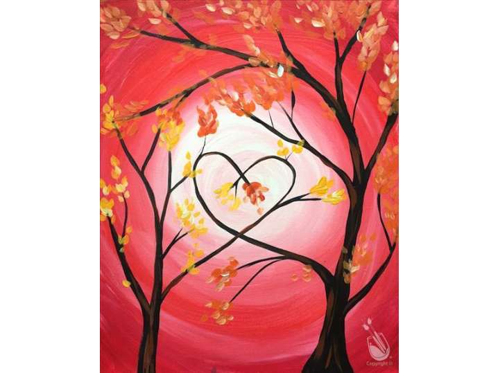 Paint and Sip - Love in the Trees - Austin | Classpop!