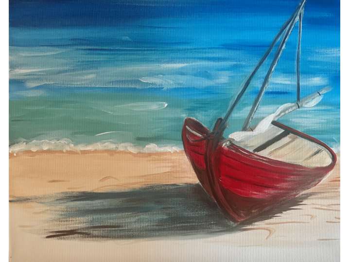 Beached Boat