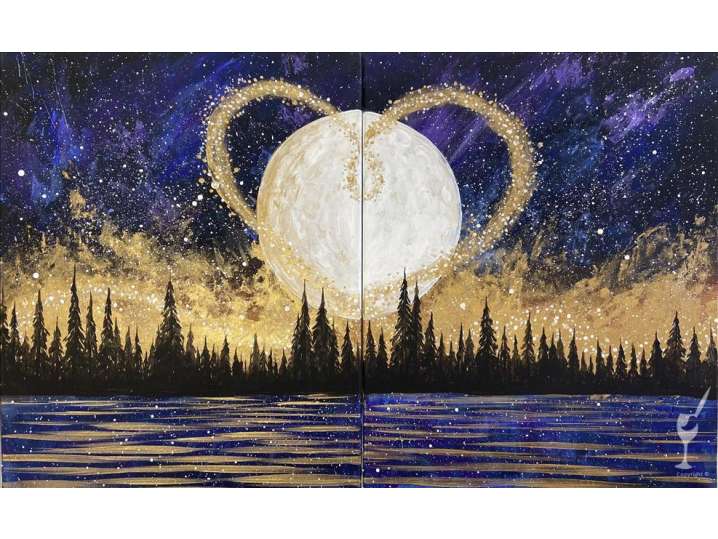 Paint and Sip - Magical Love - Houston | Classpop!