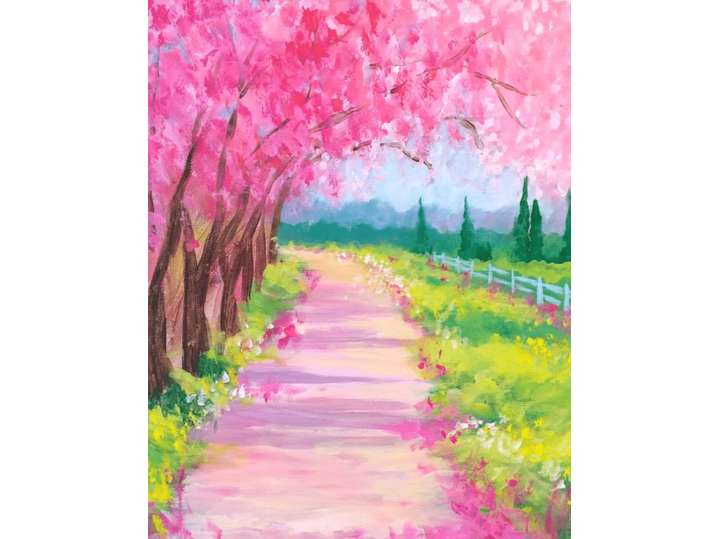 Paint and Sip - A Blossoming Spring View - Tampa | Classpop!