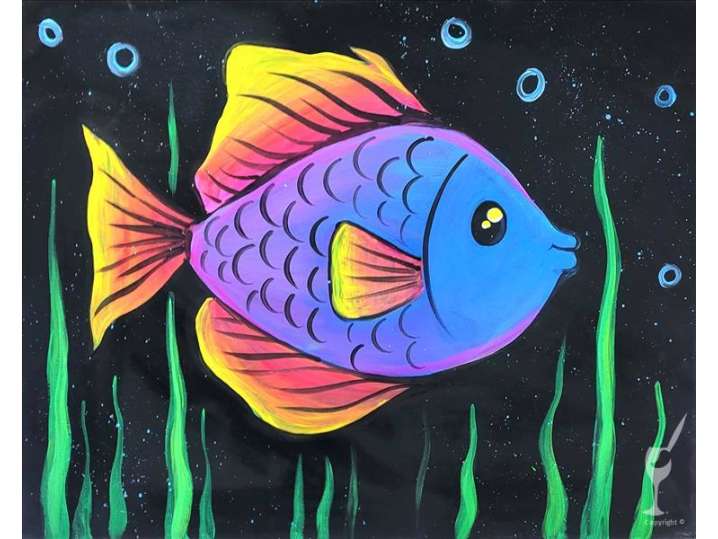 Happy Rainbow Fish