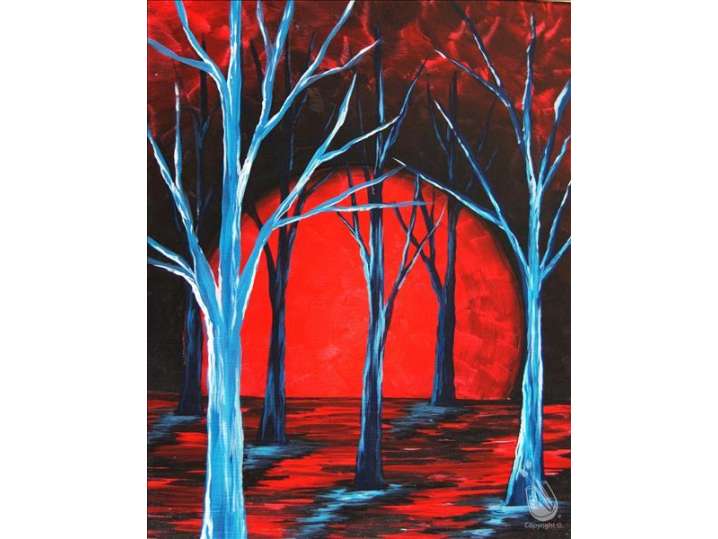 Dark Forest and Red Moon