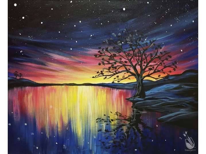 Mesmerizing Lake Sunset