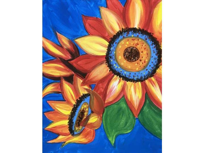 Vibrant Sunflower Blossoms