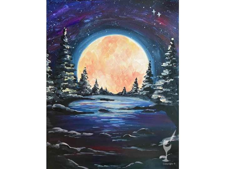 Moonlight in the Forest