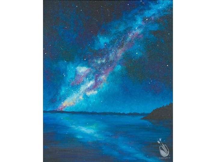 Paint and Sip - Under the Starry Sky - Austin | Classpop!