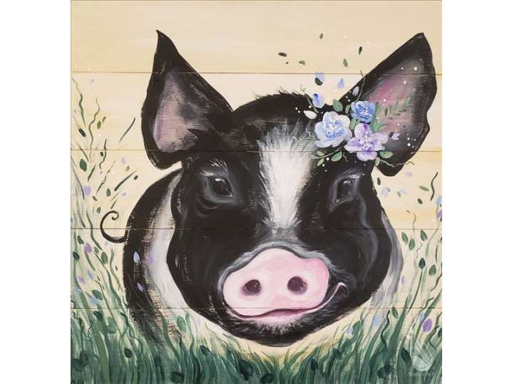 Floral Pig