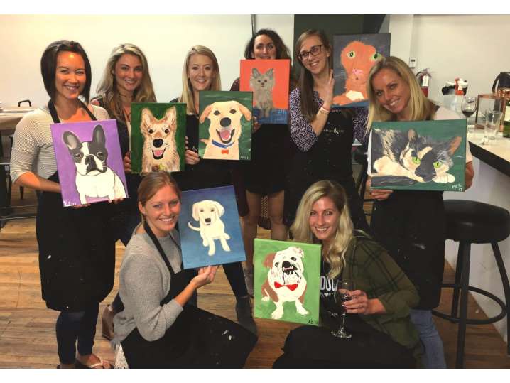 Paint and Sip - Your Pet Portrait - Tampa | Classpop!