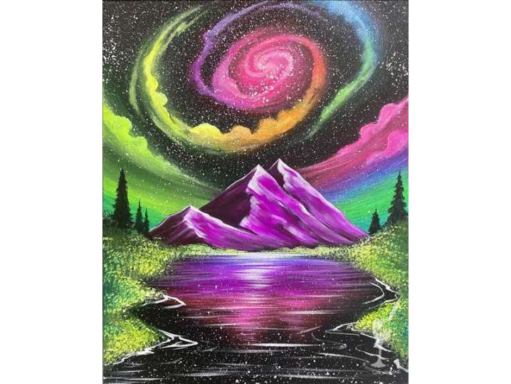 Paint and Sip - Space Mountain - Houston | Classpop!