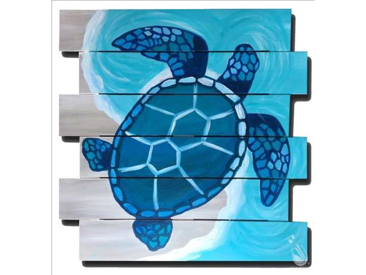 Mosaic Seaside Blue Turtle - Baytown