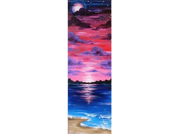 Paint and Sip - Twilight Beach Scene - Denver | Classpop!
