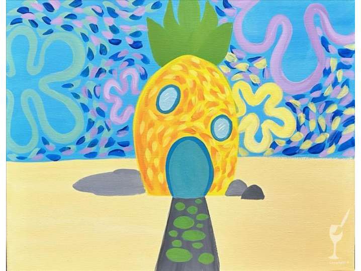 Paint and Sip - Under the Sea - Family Fun Kids Camp - Pasadena | Classpop!