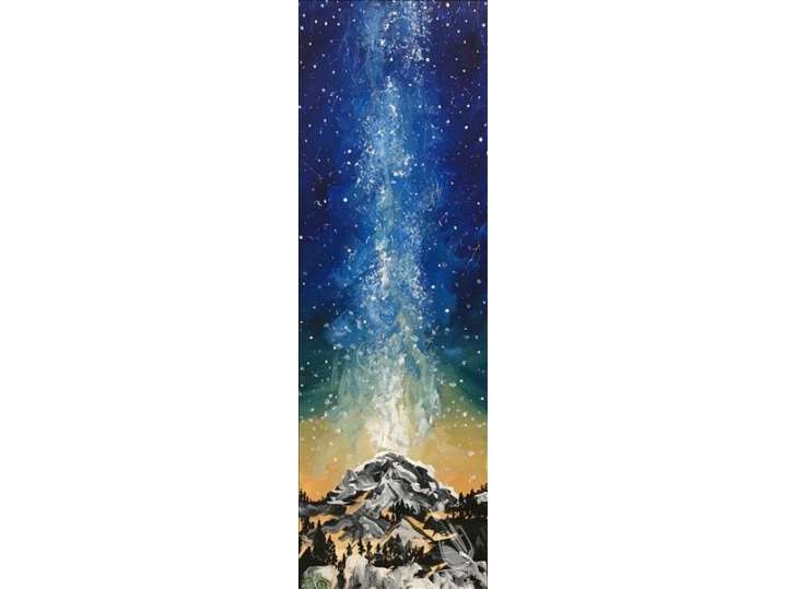 Celestial Skies Over the Mountains - Baytown