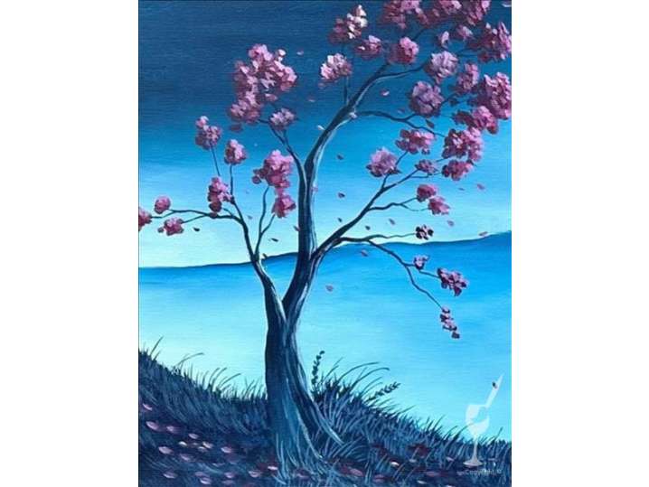 Paint and Sip - A Contemplative Tree - Houston | Classpop!