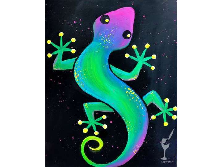 A Glowing Gecko - Family Fun