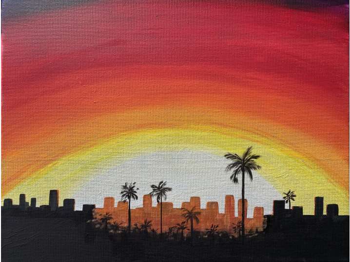 Paint and Sip - Sunset Cityscapes - Orange County | Classpop!