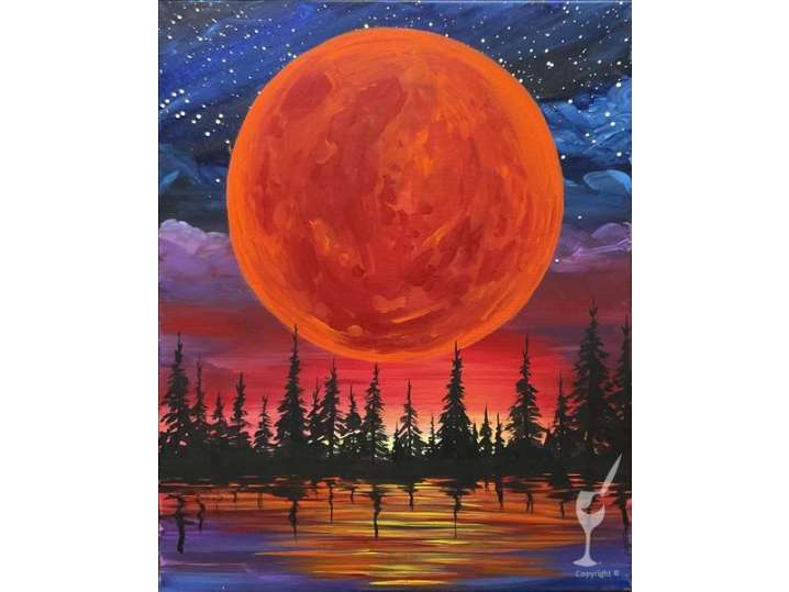 Red Moon Sky