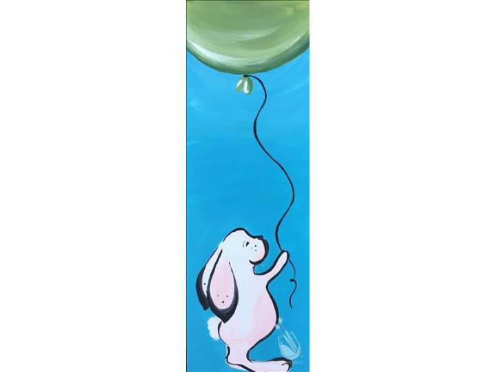 Paint and Sip - Bunny Got a Balloon! - Houston | Classpop!