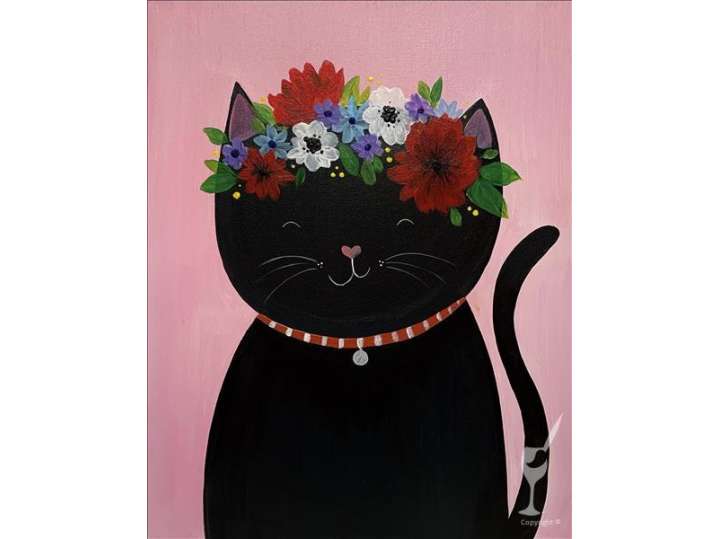 Floral Feline  - Family Fun