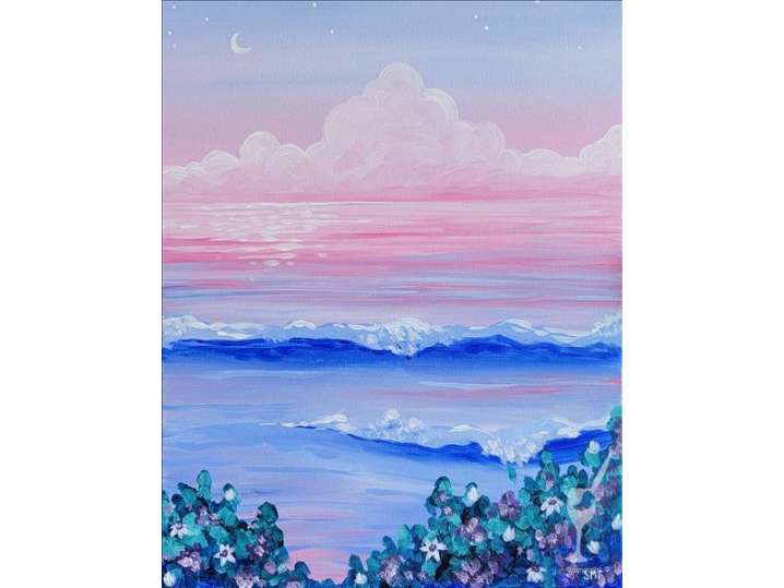 Paint and Sip - Rosy Sunset - Austin | Classpop!