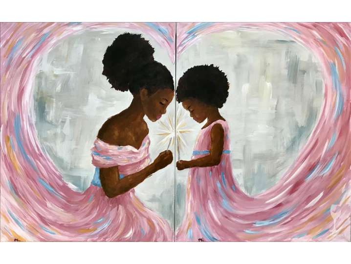 Paint and Sip - Quality Time With Mom - Family Fun - Houston | Classpop!