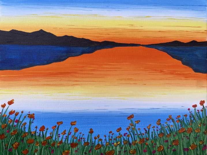 Serene Spring Sunrise