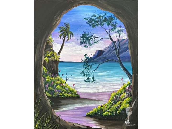Paint and Sip - Magic Beach Cove - Houston | Classpop!