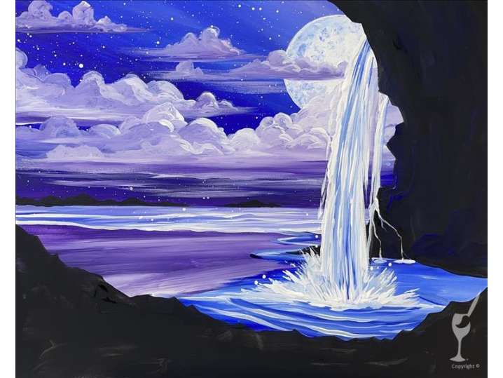 Paint and Sip - A Beach Symphony - Pasadena | Classpop!