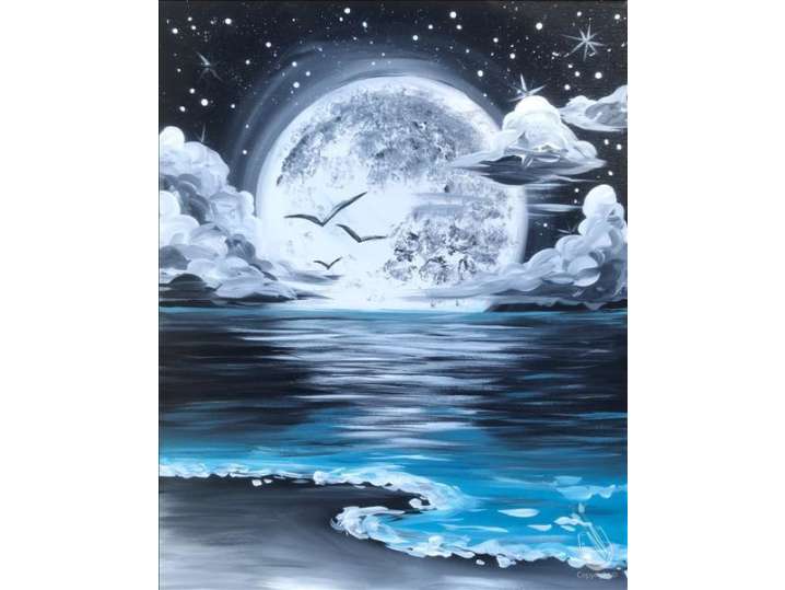 Paint and Sip - The Beach Awakens - Pasadena | Classpop!