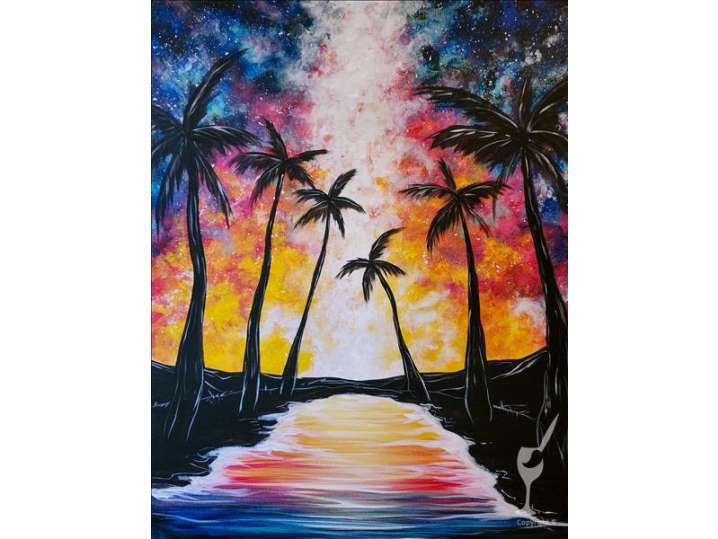 Paint and Sip - Palm Paradise - Pasadena | Classpop!