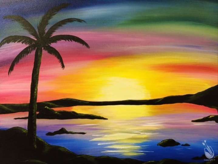 Sunset Over Paradise