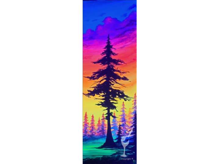 Paint and Sip - A Towering Pine - Houston | Classpop!