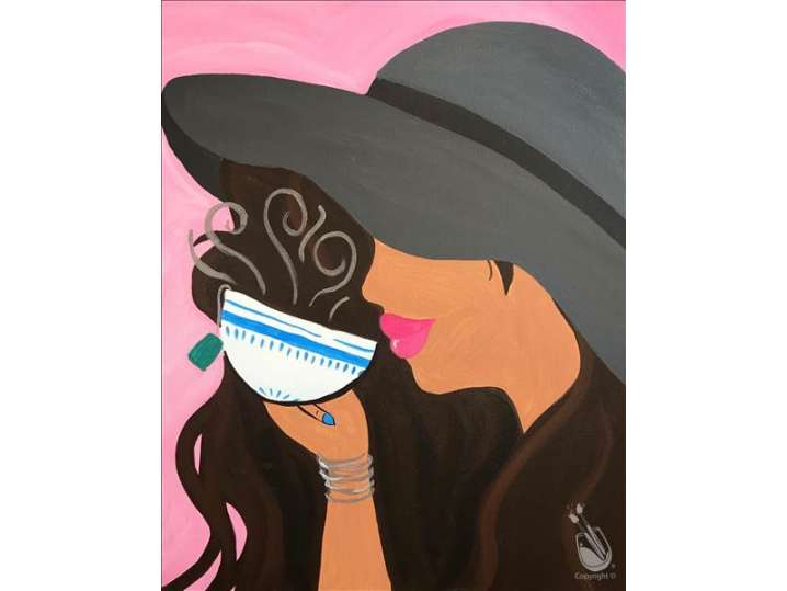 Paint and Sip - Classy Tea Human - Houston | Classpop!