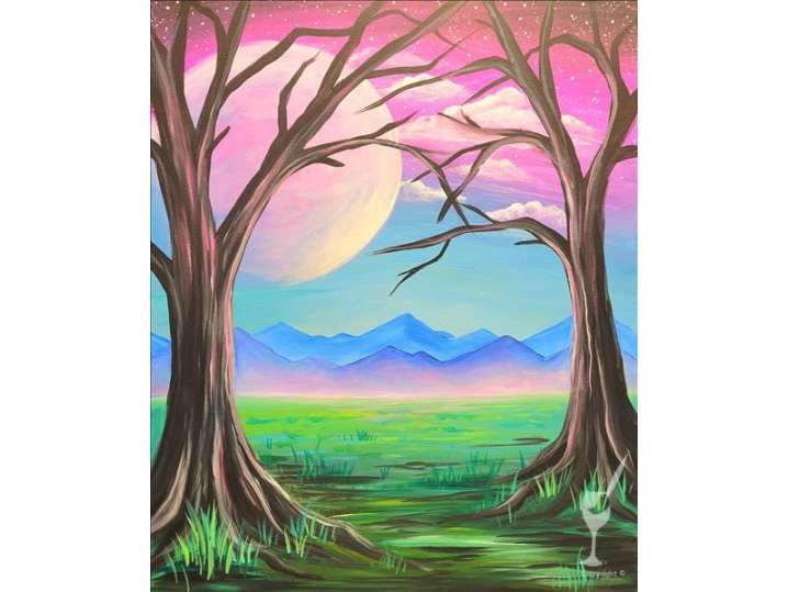 Majestic Mountain Field