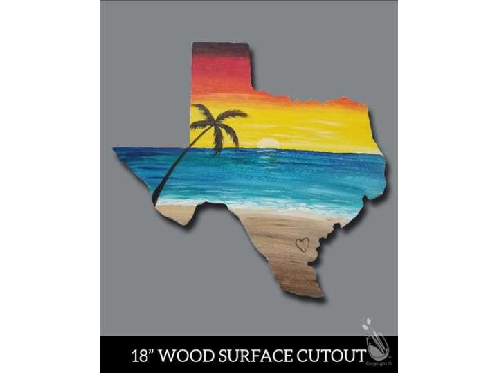 Paint and Sip - Texas Sunset Sky - Houston | Classpop!