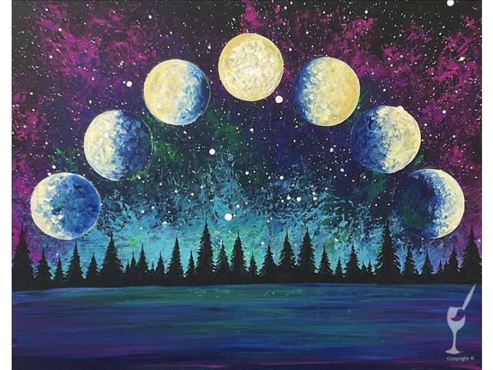 Purple Evening Galaxy