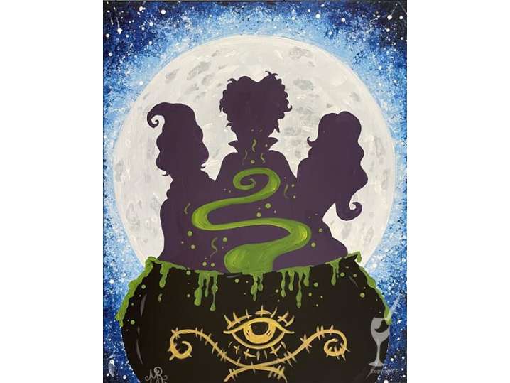Paint and Sip - The Witches Brew at Midnight - Houston | Classpop!