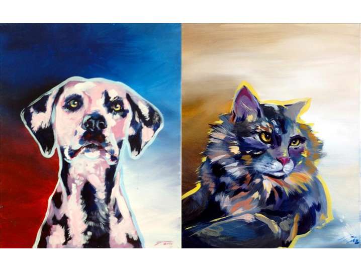 Paint and Sip - My Pet Portrait - Houston | Classpop!