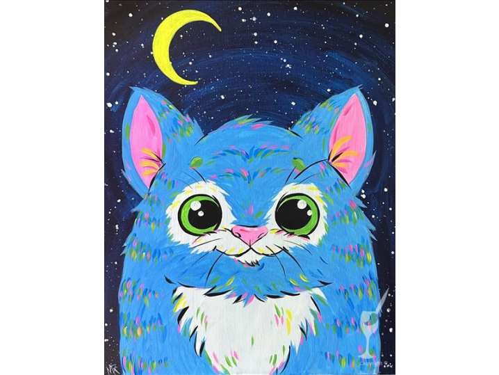 Vibrant Cat