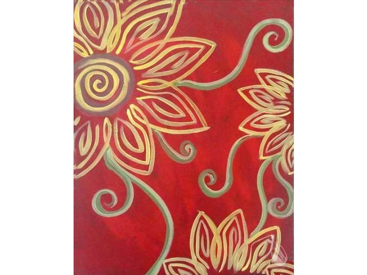 Paint and Sip - Beautiful, Bright Sunflower Creations - Austin | Classpop!