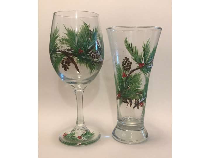 Christmas Glass