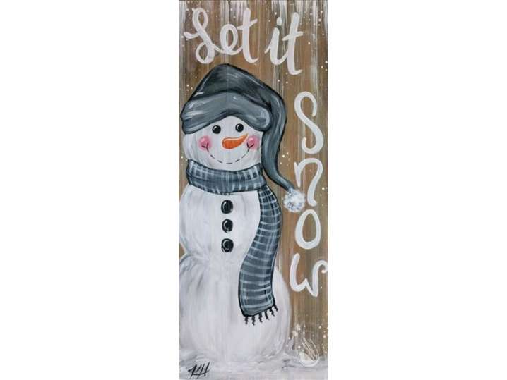 Countryside Snowman