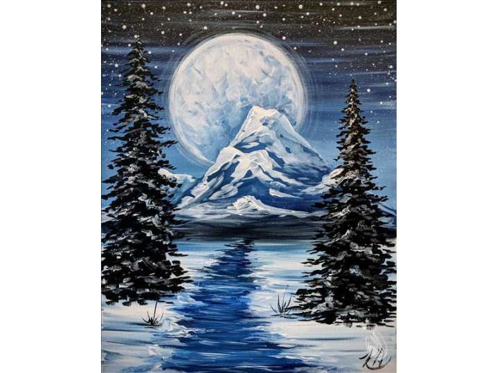 Snow Covered Scenery