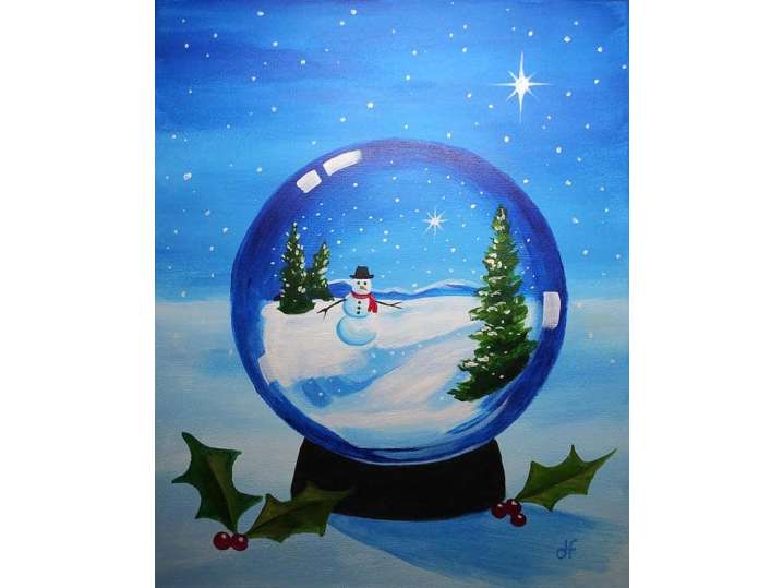 Winter Snowglobe