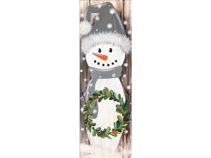 Rustic Winter Snowman - Pasadena