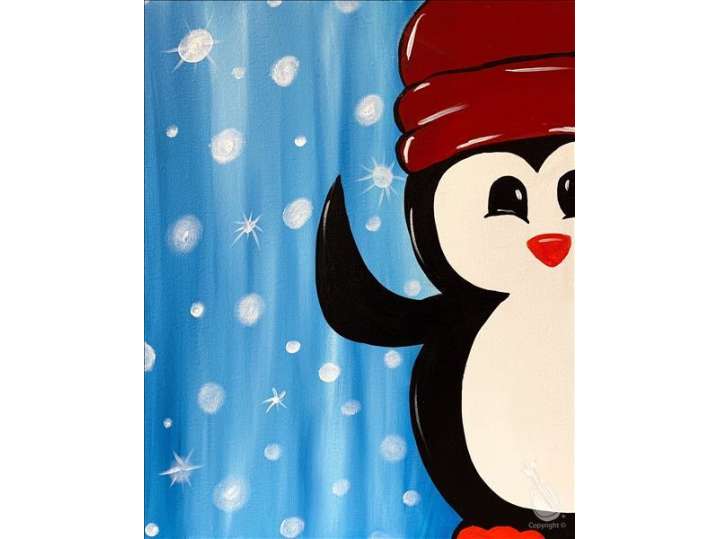 Peekaboo Penguin