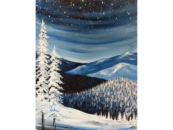 Winter in the Mountains