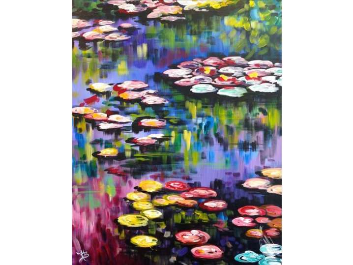 Lilies Like Monet!